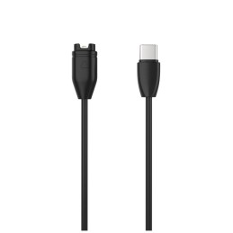 FIXED USB-C csatlakozású okosóra töltőkábel Garmin Forerunner/Fenix/Venu/Vívoactive/Instinct készülékhez 2m, fekete