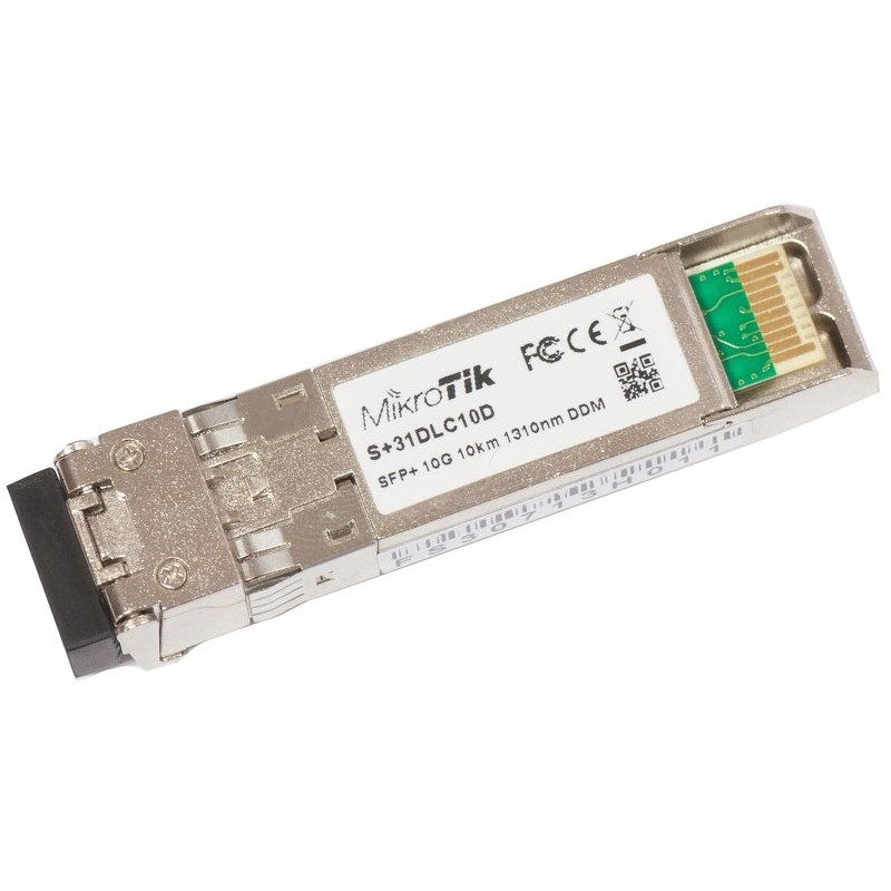 Mikrotik RouterBoard S+31DLC10D monomódusú SFP+ modul