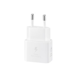 Samsung 25W PD Power Adapter with USB-C cable White