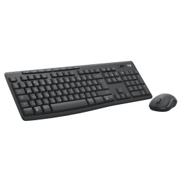 Logitech MK370 Wireless billentyűzet + optikai egér Black HU