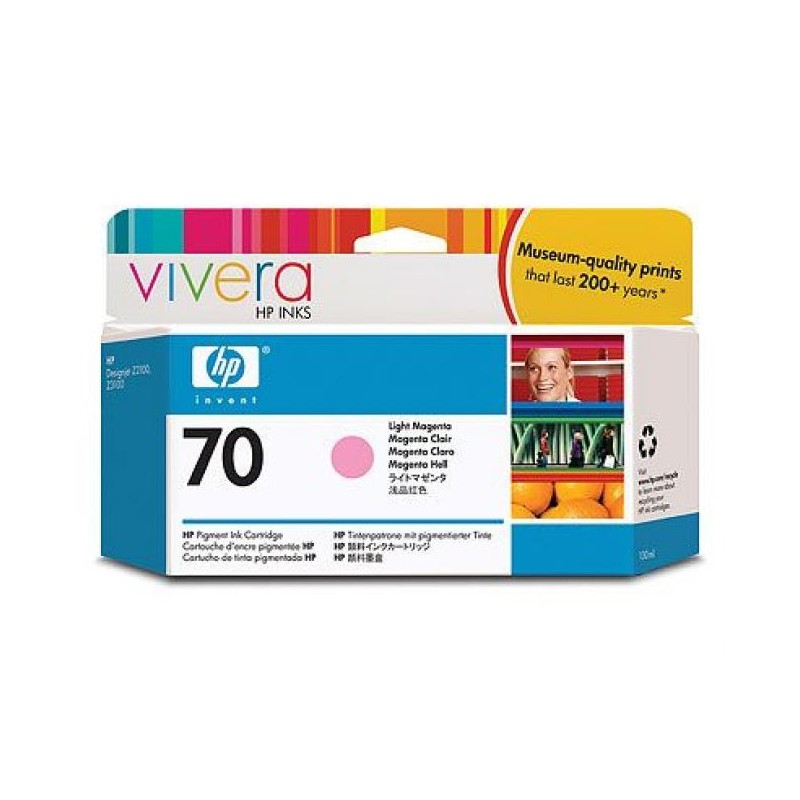 HP C9455A No.70 világos magenta eredeti tintapatron