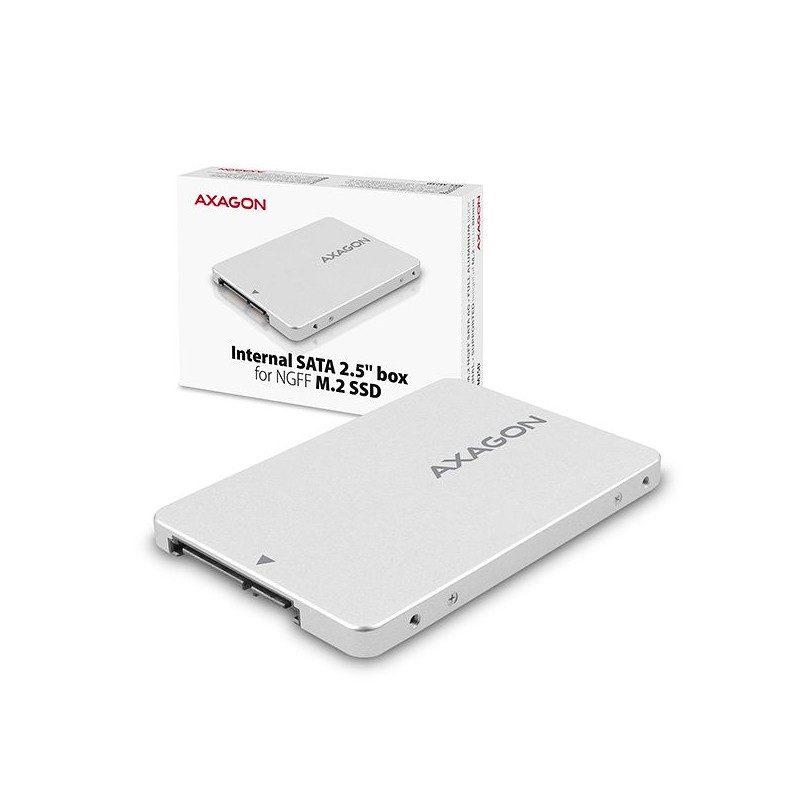 AXAGON RSS-M2SD 2.5" SATA M.2 BOX
