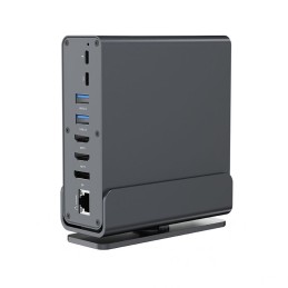 Gembird A-CF-COMBO15-01 USB Type-CF 15-in-1 Multi-Port Adapter Space Grey