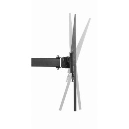 Gembird WM-55ST-03 TV wall mount (full-motion) 32”-55” Black