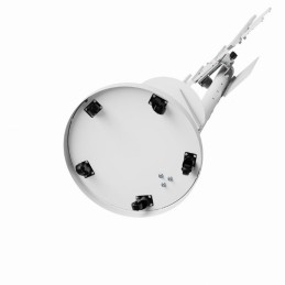 Gembird TVS-86TR-01-W TV floor stand  37"-86" White