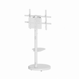 Gembird TVS-86TR-01-W TV floor stand  37"-86" White