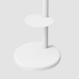 Gembird TVS-86TR-01-W TV floor stand  37"-86" White