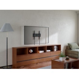 Gembird WM-75F-02 TV wall mount (fixed) 32”-75” Black