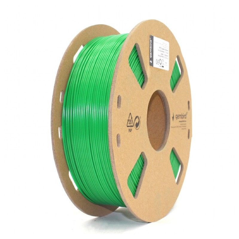 Gembird 3DP-PETG1.75-01-G Filament PETG Green 1,75mm 1kg