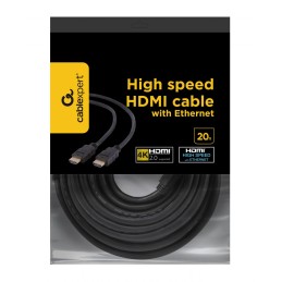 Gembird HDMI - HDMI 1.4 20m cable Black