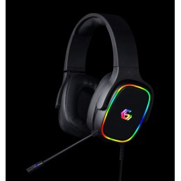 Gembird USB 7.1 Surround Gaming Headset with RGB Black
