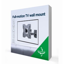 Gembird WM-42ST-01 TV Wall Mount 23"-42" Black