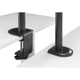 Gembird MA-D1-03 Desk mounted single monitor arm 17”-32” Black