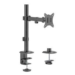 Gembird MA-D1-03 Desk mounted single monitor arm 17”-32” Black