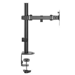 Gembird MA-D1-03 Desk mounted single monitor arm 17”-32” Black