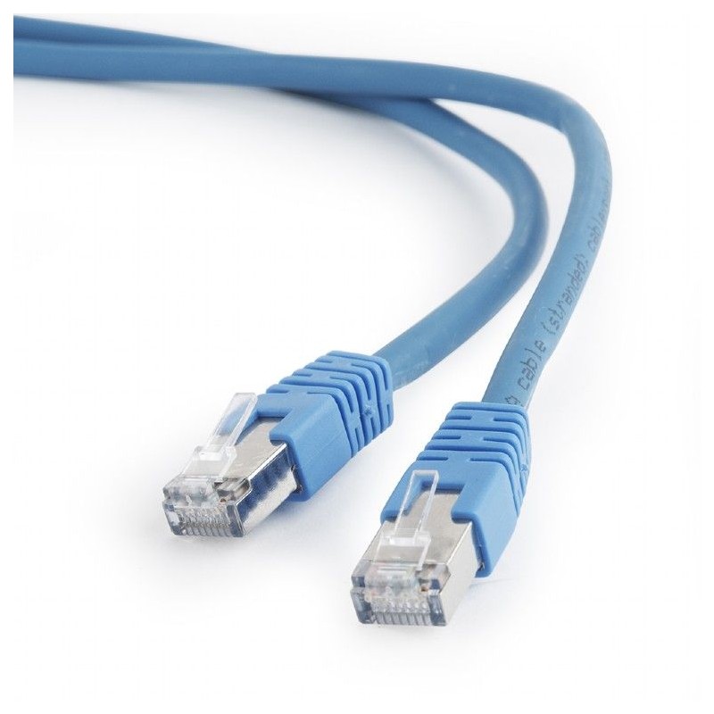 Gembird CAT6A S-FTP Patch Cable 0,5m Blue
