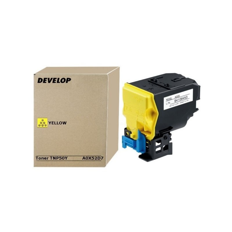 Develop ineo+ 3100 [TNP50Y] sárga eredeti toner (A0X52D7)