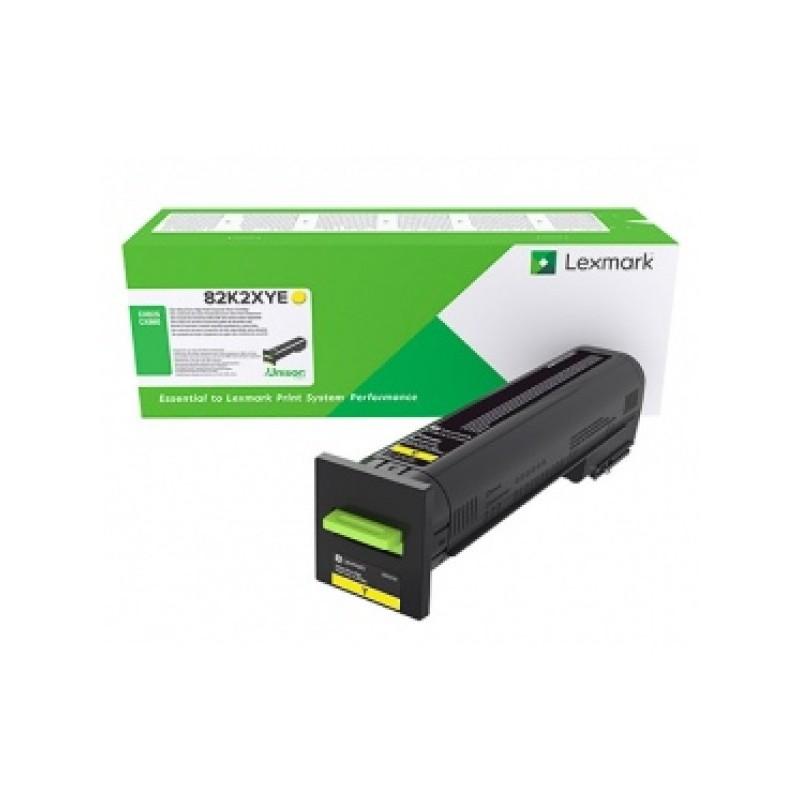 Lexmark [CX825/860] 82K2XYE sárga eredeti 22k toner