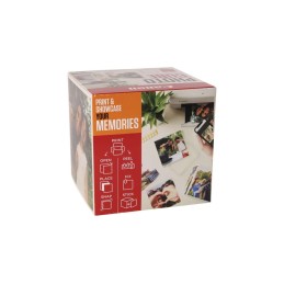 Canon PP-201 fényes eredeti fotópapír + keret fehér/naracs (13x13cm, 40 lap, 1 keret, 2311B077)