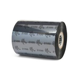 Zebra Z2100 fekete eredeti viaszos címkeszalag csomag (12db, 80mm x 450m ,02100BK08045)