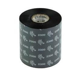 Zebra Z2300 fekete eredeti viaszos címkeszalag csomag (12db, 60mm x 450m ,02300BK06045)