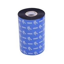 Zebra Z4800 fekete eredeti gyantás címkeszalag csomag (12db, 89mm x 450m, 04800BK08945)