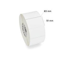 Zebra Z-Trans 5P eredeti öntapadós szalag csomag (6db, 82,55mm x 50,8mm mérettel, 880020-050)