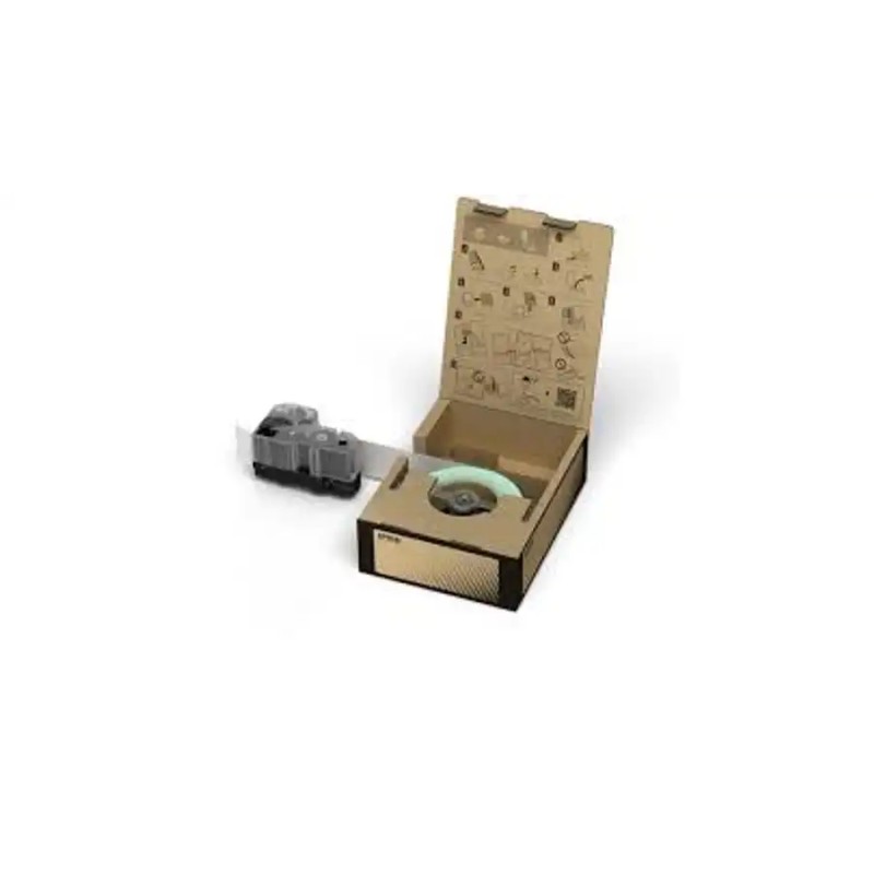 Epson BR-VN36WB-E fehér alapon fekete eredeti címkeszalag (S667003)