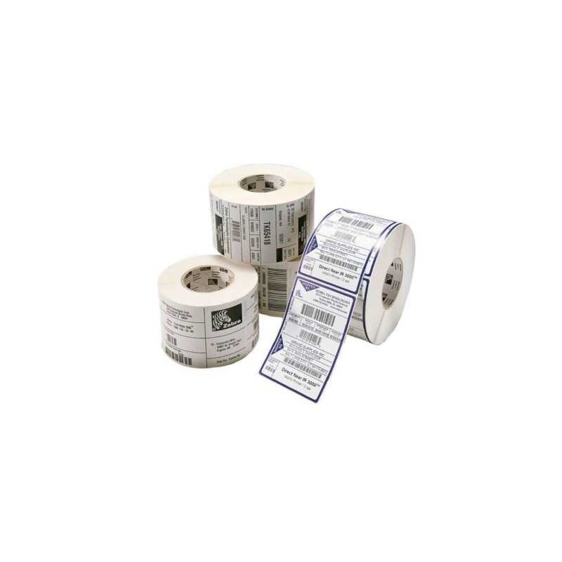 Zebra 3000T eredeti öntapadós poliészter címkeszalag csomag (4db, 101,6mm x 25,4mm, 880350-025)
