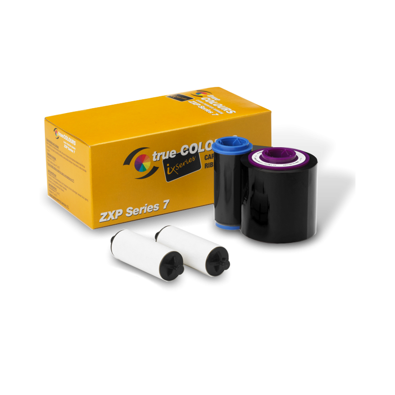 Zebra ZXP7 fekete eredeti festékszalag (5000 kép, 800077-711EM)