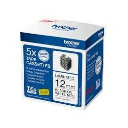Brother TZE-231 fekete eredeti feliratozó szalag 5 db (12mm x 8m)