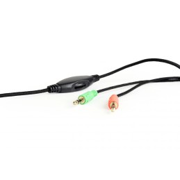 Gembird GHS-03 Gaming Headset Matte Black/Red