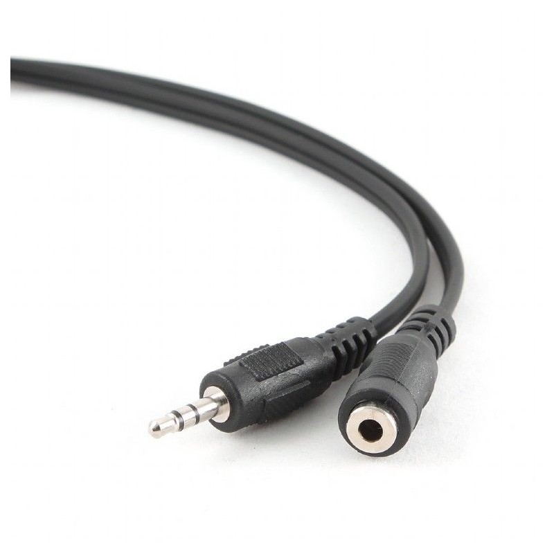 Gembird CCA-423 3.5 mm stereo audio extension cable 1,5m Black