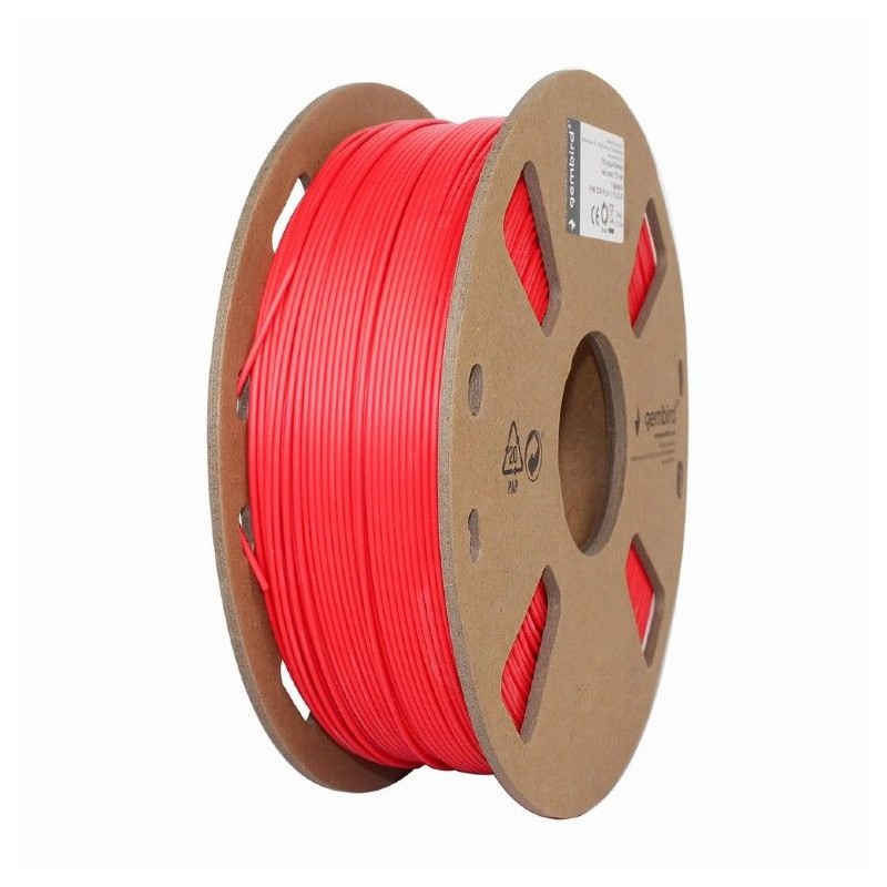 Gembird 3DP-PLA1.75-01-FR Filament PLA flame-bright Red 1,75mm 1kg