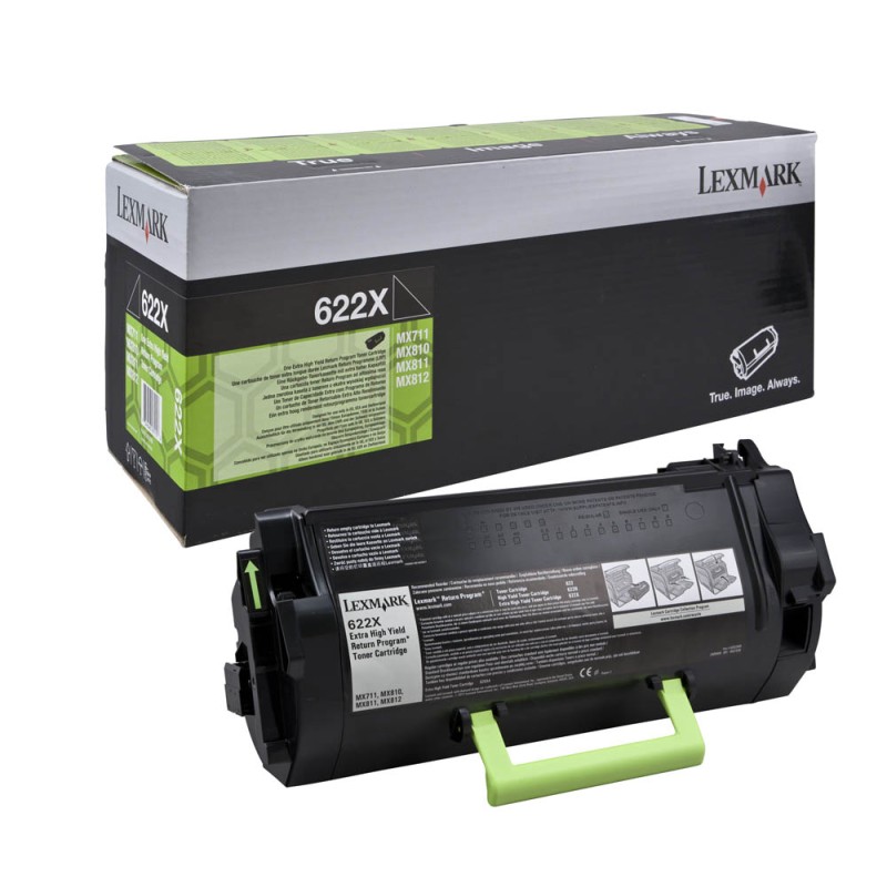 Lexmark [622X] 62D2X00 fekete eredeti toner