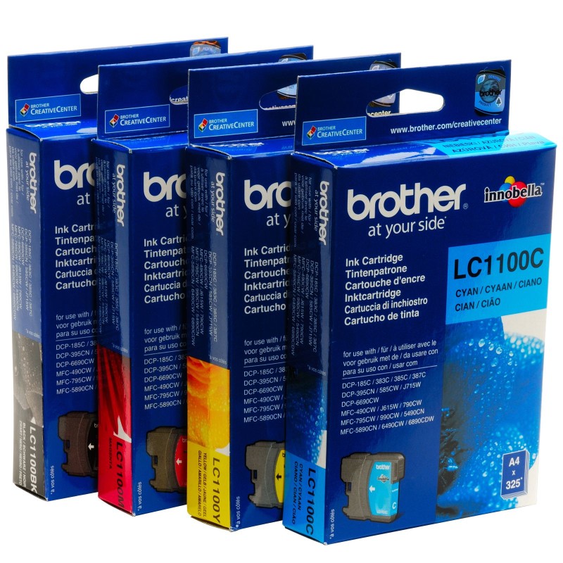 Brother LC1100 színes eredeti tintapatron