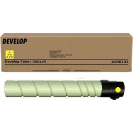 Develop ineo+ 454 [TN512Y] sárga eredeti toner (A33K2D2)