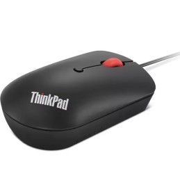 Lenovo ThinkPad USB-C Wired Compact Mouse Black