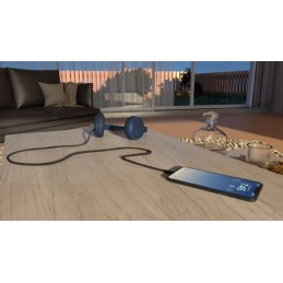 Gembird CCA-CM3.5M-1.5M USB type-C to stereo 3.5 mm AUX cable 1,5m Black