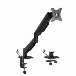 Gembird MA-DA1U-01 Adjustable desk display mounting arm with USB ports 17”-32” Black