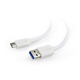 Gembird CCP-USB3-AMCM-W-0.1M USB3.0 AM to Type-C cable 0,1m White