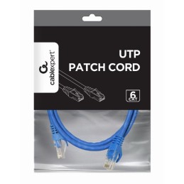 Gembird CAT6 U-UTP Patch Cable 1,5m Blue