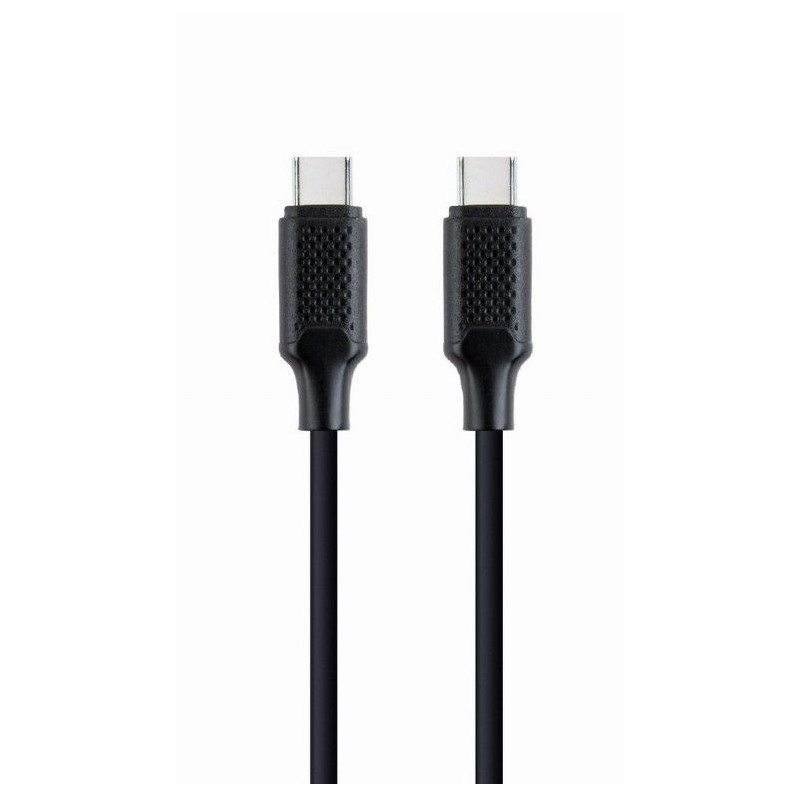 Gembird 100 W Type-C Power Delivery (PD) charging & data cable, 1.5 m Black