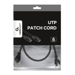 Gembird CAT6 U-UTP Patch Cable 0,25m Black
