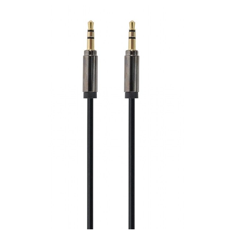 Gembird CCAP-444-0.75M 3.5 mm stereo audio cable 0,75m Black