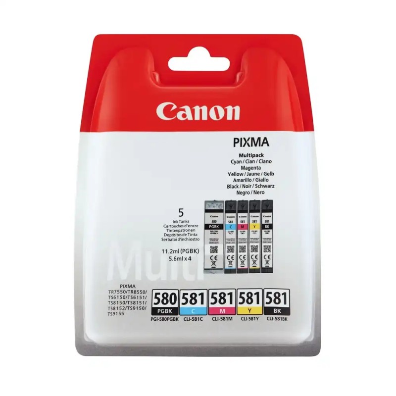 Canon PGI-580XL/CLI-581 eredeti tintapatron multipack