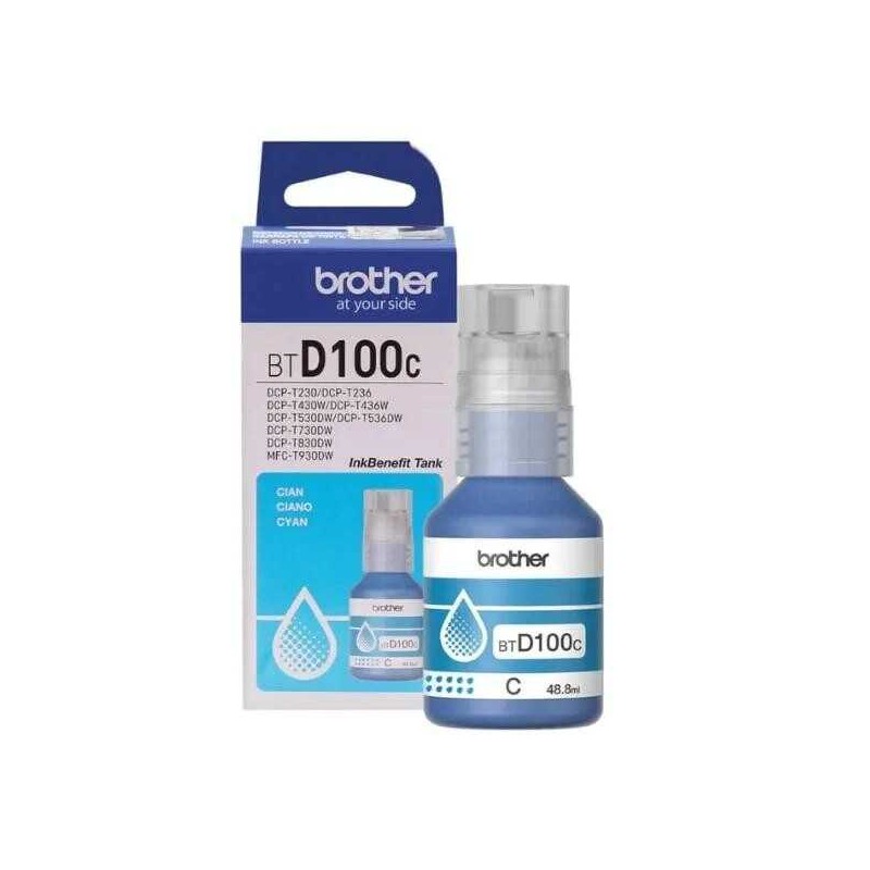 Brother BT-D100 kék eredeti tinta