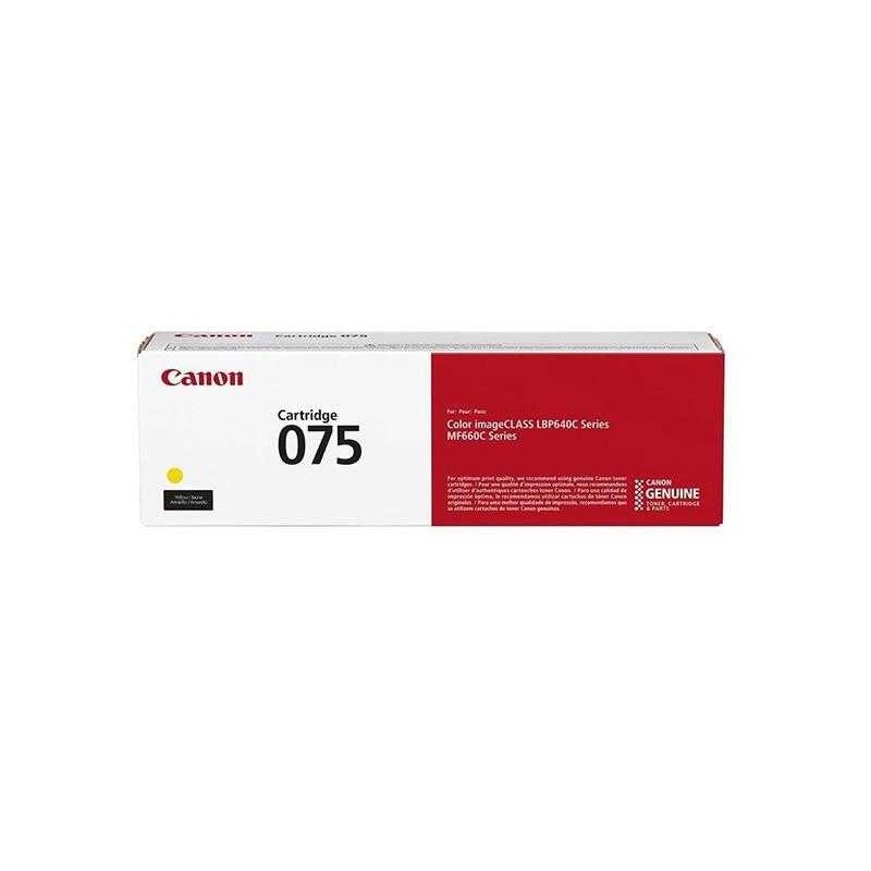 Canon CRG-075 sárga eredeti toner