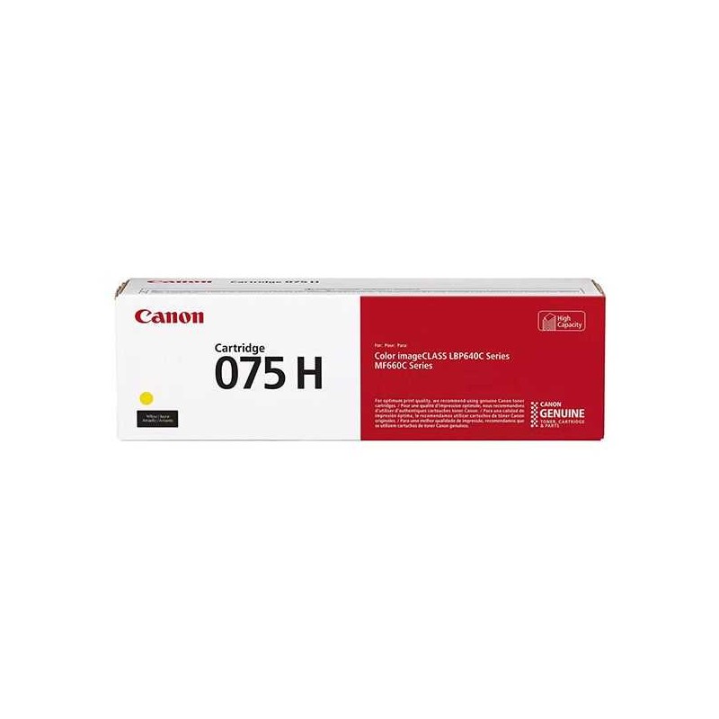 Canon CRG-075H sárga eredeti toner