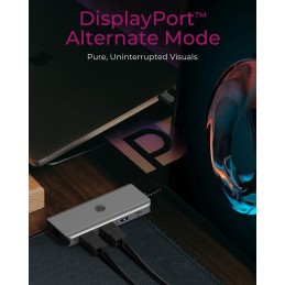 Raidsonic Icy Box IB-DK4012-CPD 9in1 USB Type-C DockingStation Black